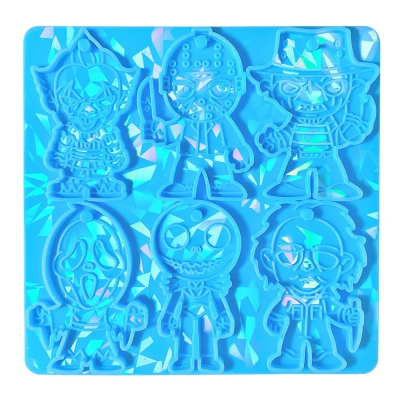 Голографическое украшение сделай сам на Хэллоуин Мультяшные рандомные уличные