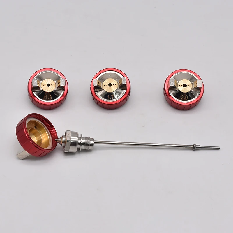 Новый пистолет-распылитель R500 LVLP 1 3/1 5/1 7/2 0 мм набор игл и крышек сопла распылитель