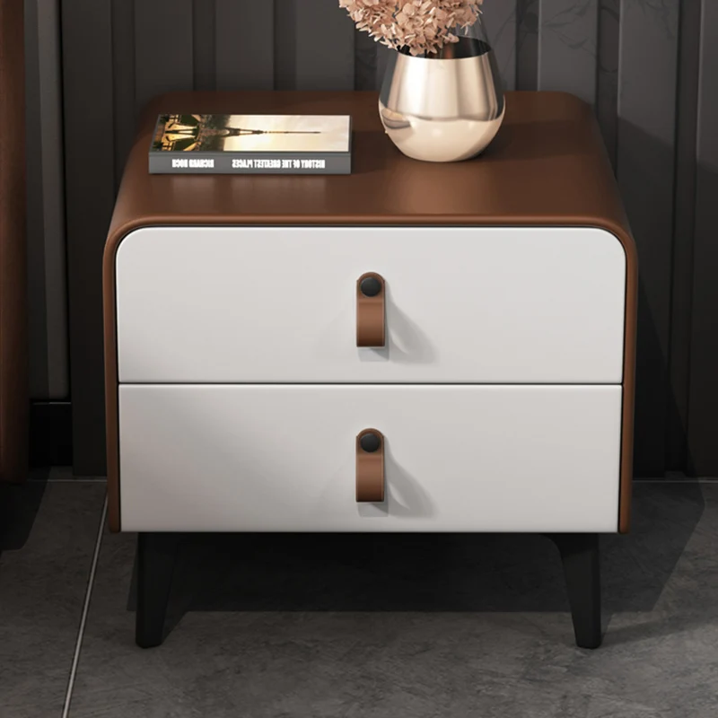

Low Nordic Modular Furniture Bedside Tables Dressers Storage Comfortable Bedroom Cabinets Drawers Cute Muebles Wall Shelf SY50BT