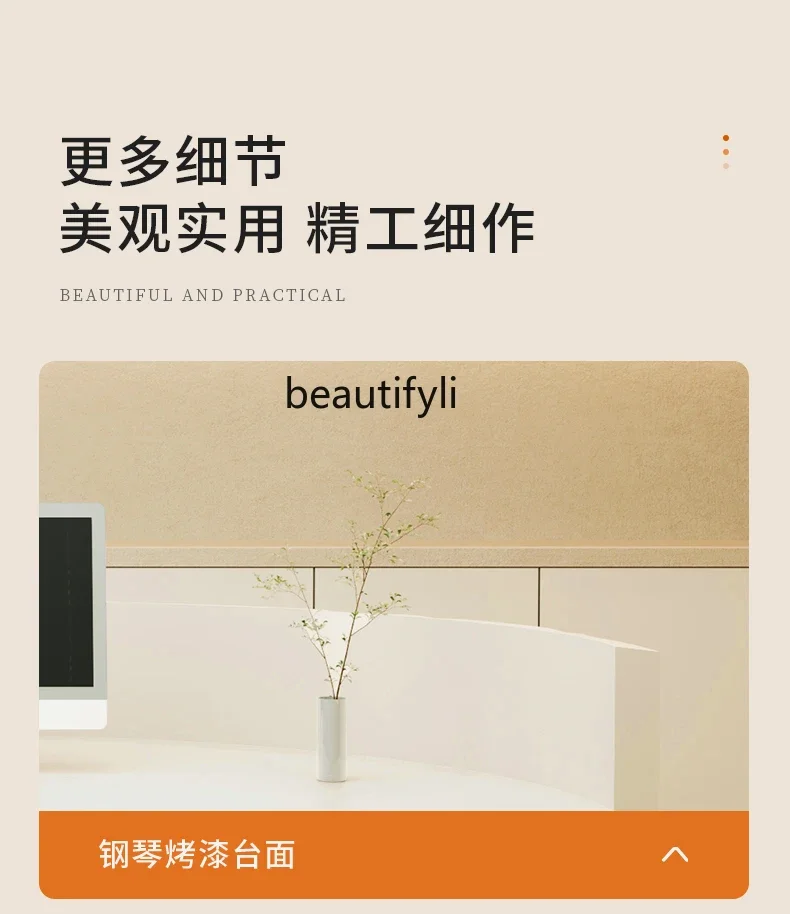 Легкий роскошный магазин одежды Салон красоты Специальный кассовый стол