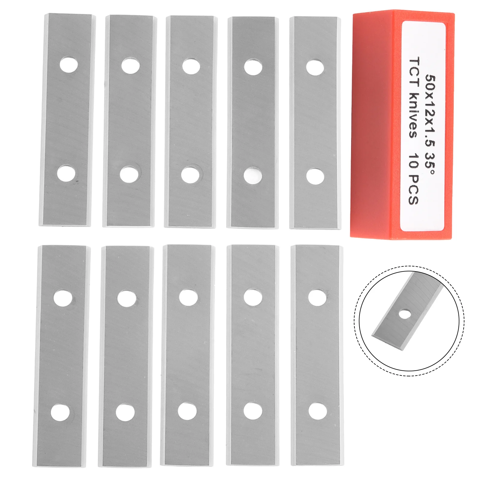 

10 шт. квадратные твердосплавные вставки, режущие лезвия 50x12x1,5 мм, лезвия скребка для краски для обработки древесины, строгальные режущие головки, канавки
