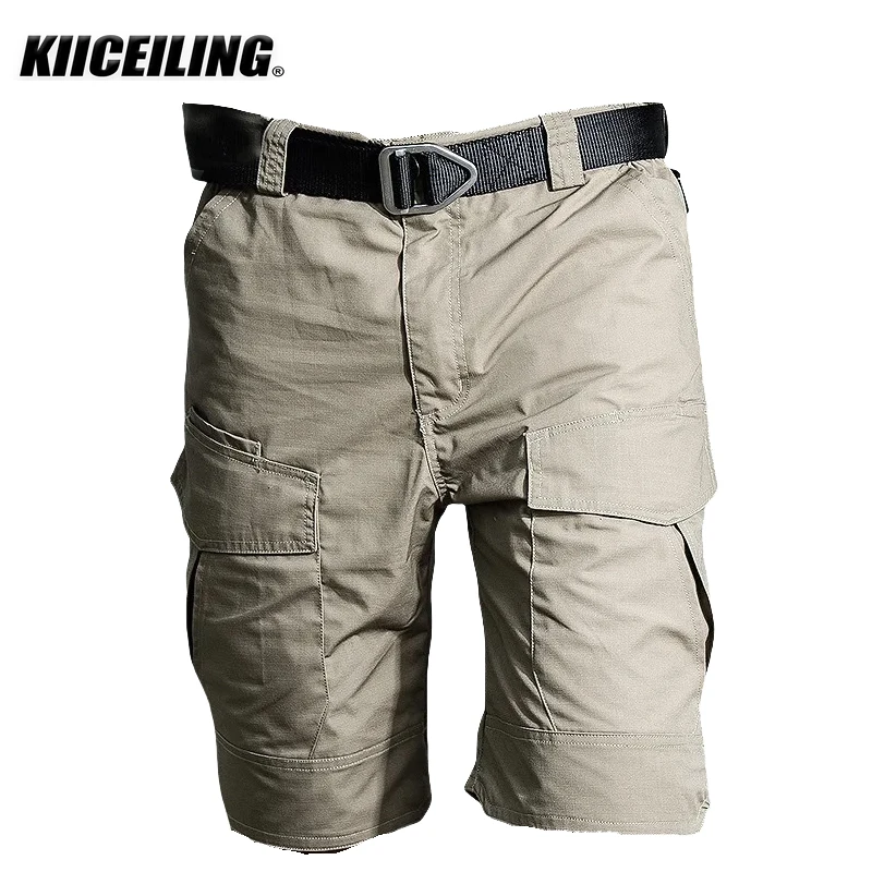 KIICEILING MP-LF Лето Шорты для рыбалки Тактические шорты Походные Ripstop Мужские Боевые
