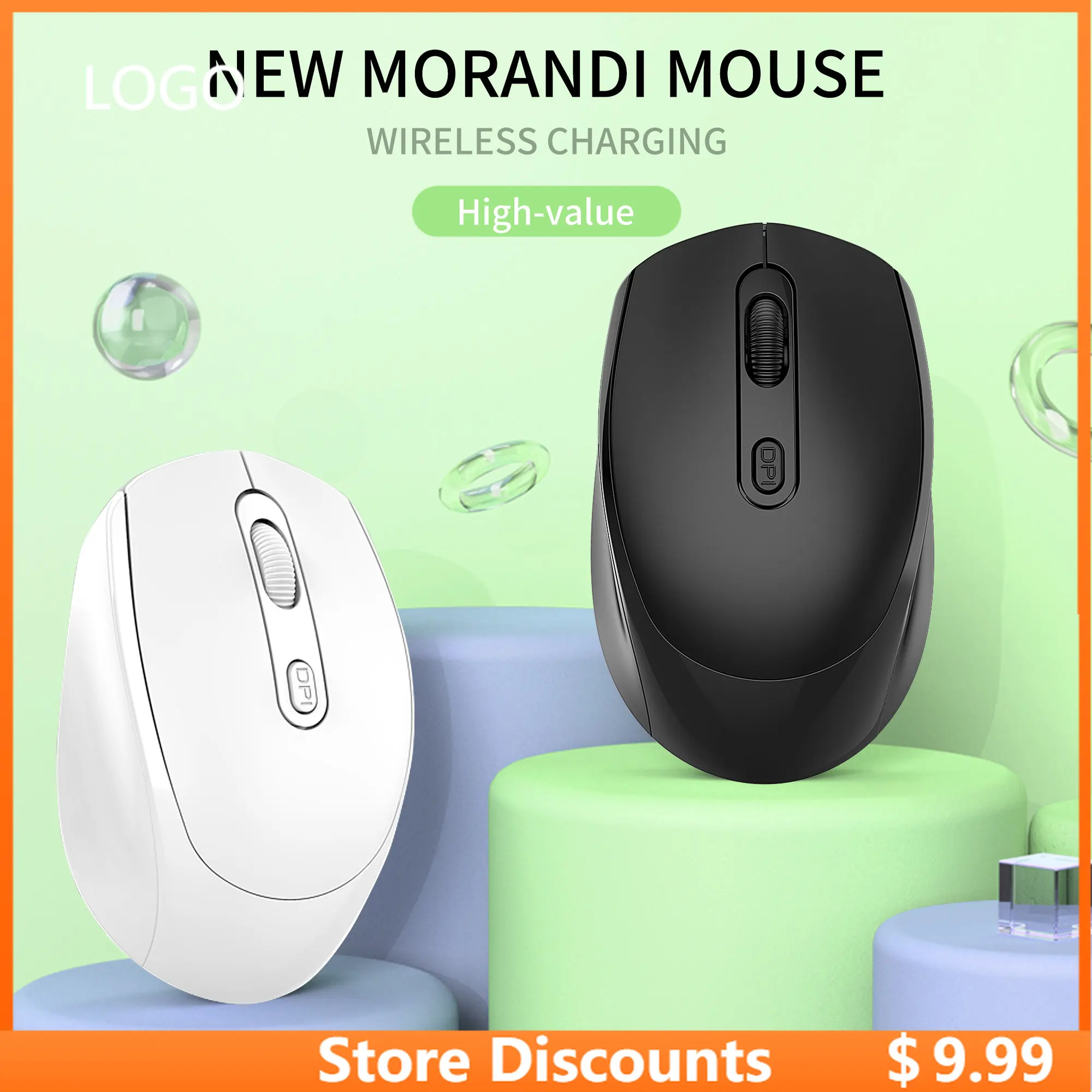

Mini Rechargeable 2.4G USB Wireless Mouse for Laptop Computer Mause Office Slient Click Ergonomic Optical Gaming Mouse