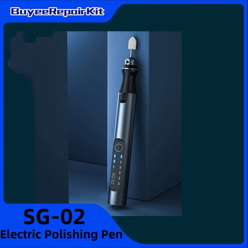 SG-02 Electric Polish Pen Intelligent Wireless Drill Pen Motherboard Repair Grinding Engraving Carving Punching Cutting Tools