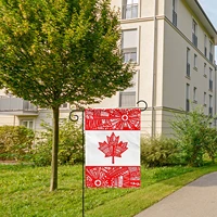 garden flag yard decor household hanging flag canadian native decor house outdoor yard decorations