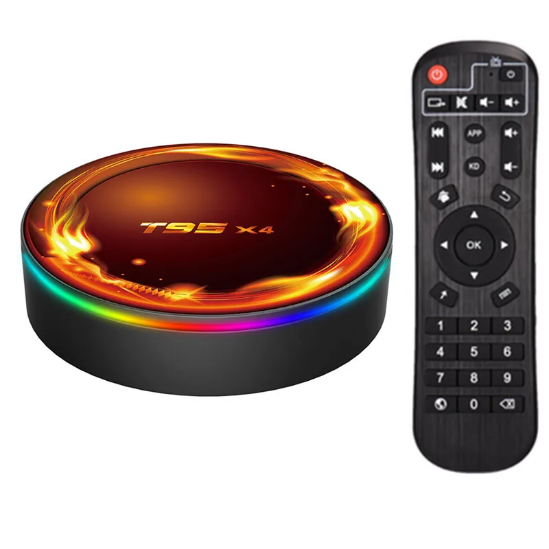 Woopker T95X4 Android 11 Smart TV Box Amlogic S905X4 4 ГБ ОЗУ 32 64 ПЗУ AV1 2 5G Dual WiFi 100M 8K HD YouTube Set Top