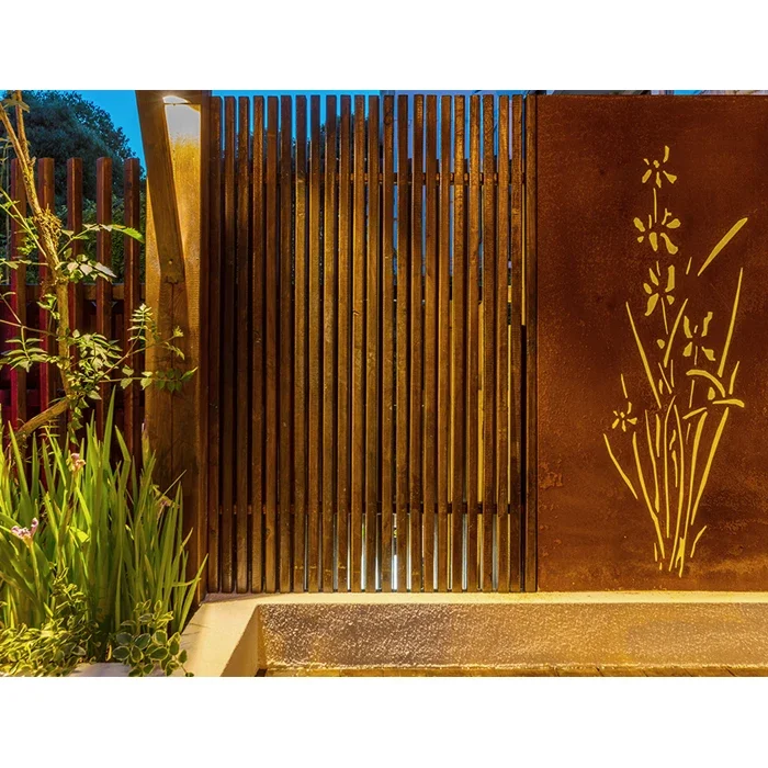 Прямоугольная и Круглая стальная пластина большой садовый цветочный плантатор