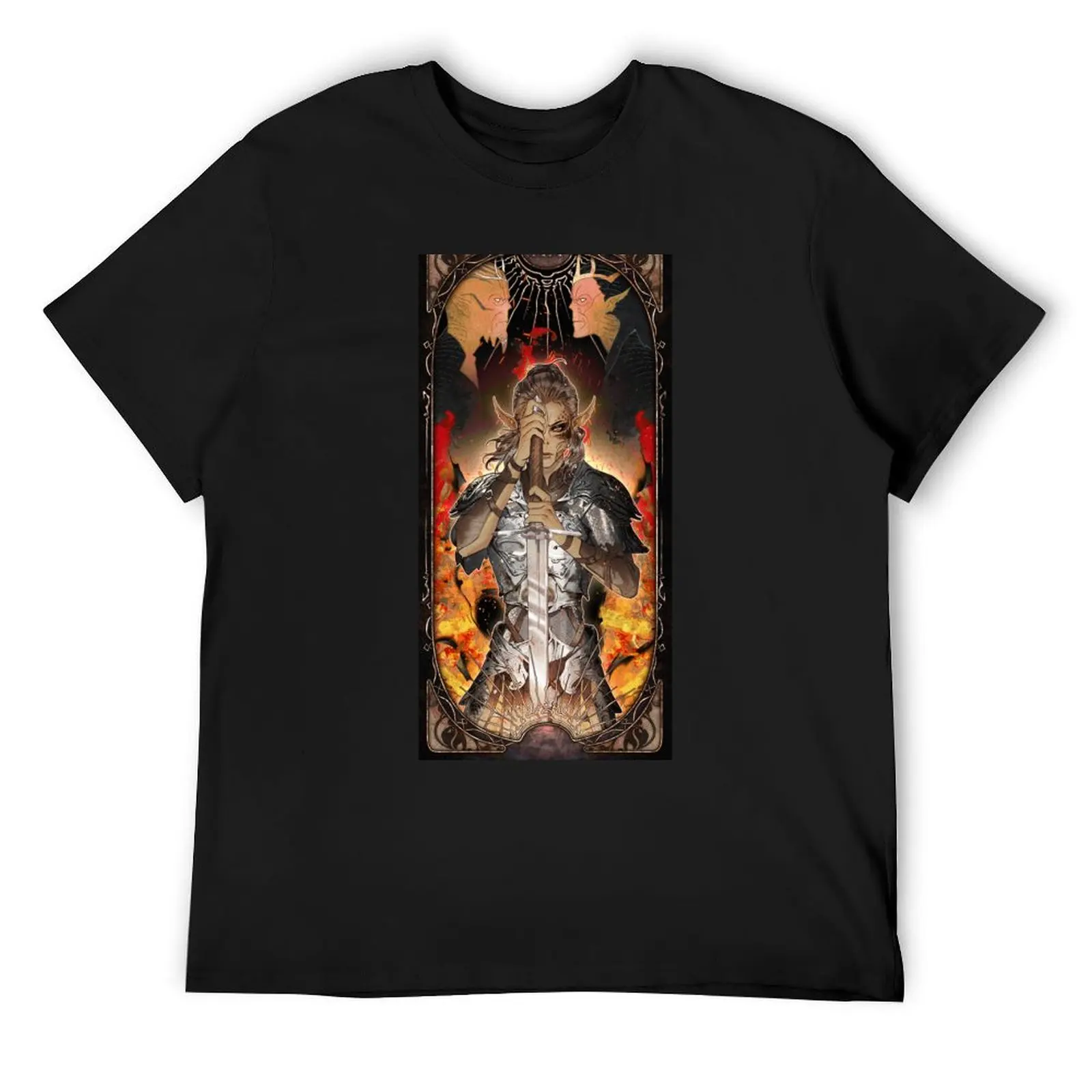 Lae'zel - Orpheus Vlaakith футболка Green Skin одежда в стиле хиппи корейские модные заготовки