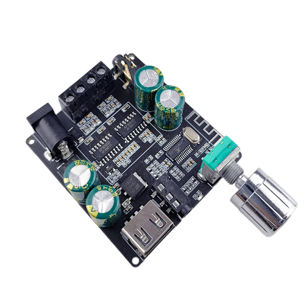 

Power Amplifier Board DC 5-26V Stereo Sound Left Right Channel Bluetooth-compatible 5.0 Module Stepless Adjustable