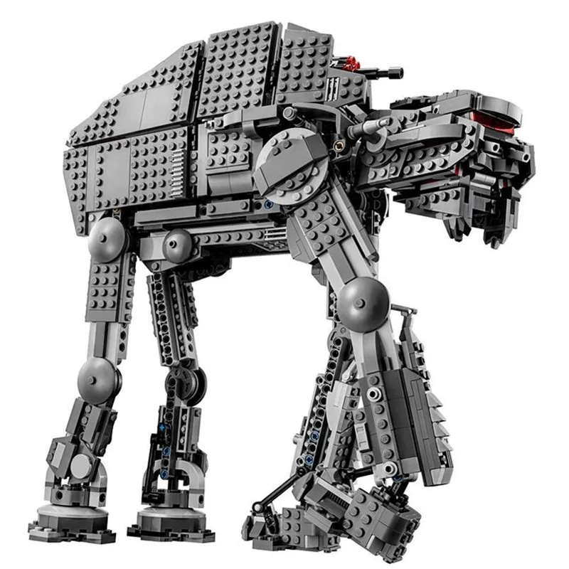 

Compatible with Star Plan AT Model AT Robot The First Order Heavy Assault Walker Wars Toys Building Block Brick Gift Compatibl