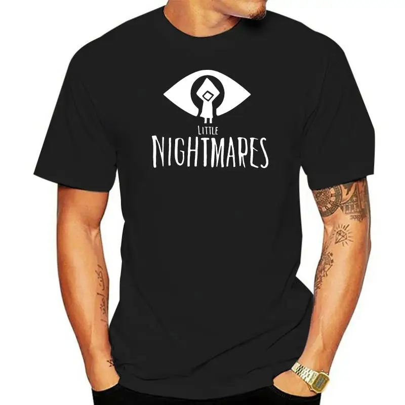

Limited Little Nightmares Logo Design Horror Mens Black T-Shirt Size S-5XLPrint T shirt Men