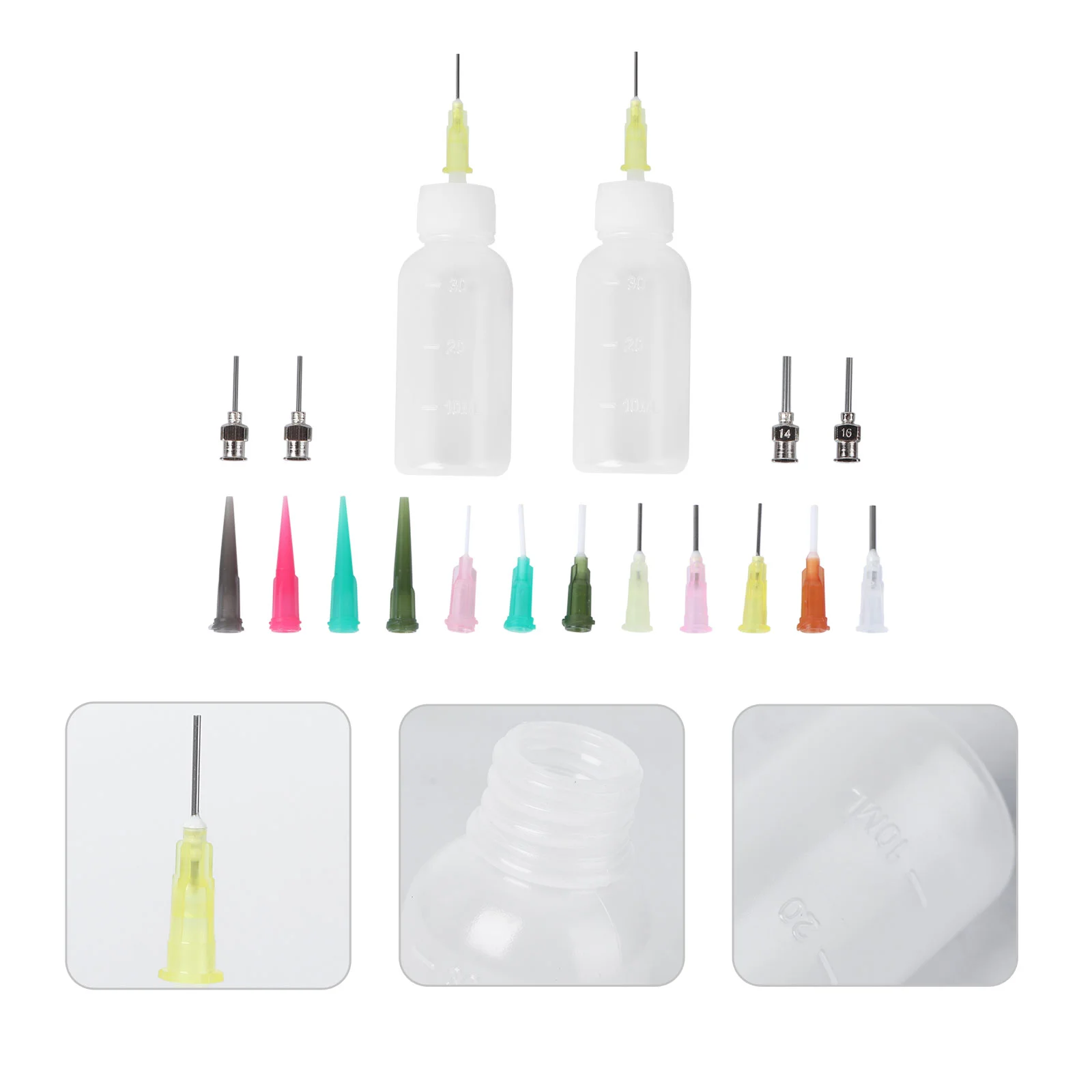 

Bottlesqueeze Applicator Precision Tipbottles Wash Diffuser Safety Water Squeezable Pigment Dropper Ink Glue Needle Empty