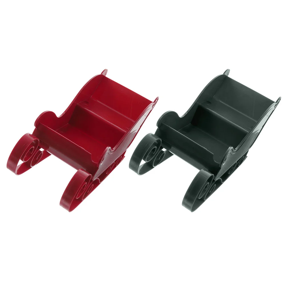 

Xmas Sleigh Decoration Christmas Sleigh Model Decorations Tabletop Holiday Party Favor New Year Gift Party Decoration