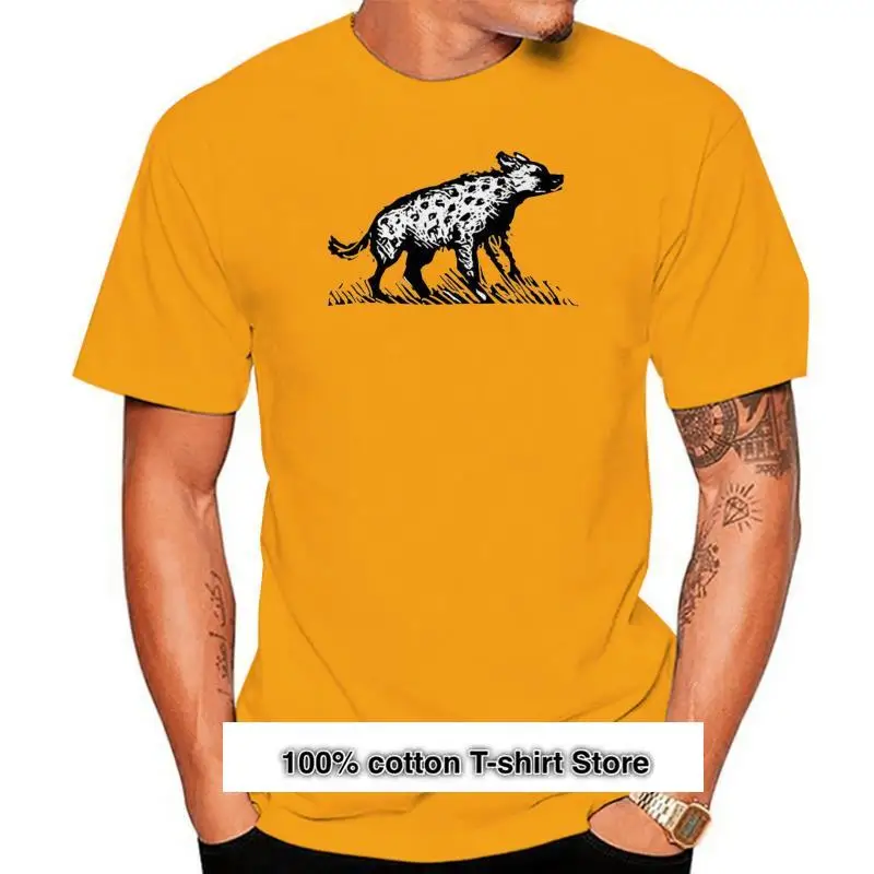 

Camiseta para hombre con dibujo de Hiena, imagen, venta al por mayor
