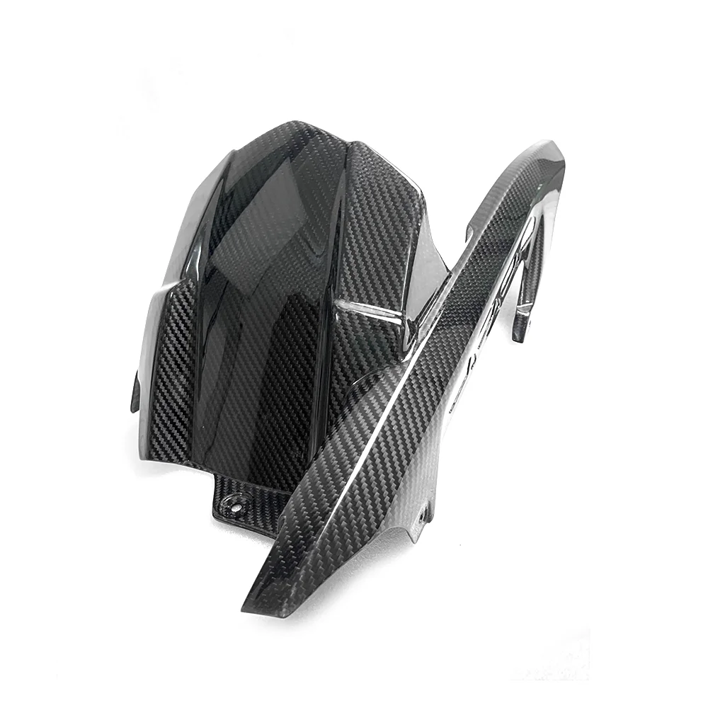 

Carbon Fiber Motorcycle Rear Fender with Chain Guard Cover Splash Mud Dust Guard Mudguard For KAWASAKI Z900/Z900RS 2017+