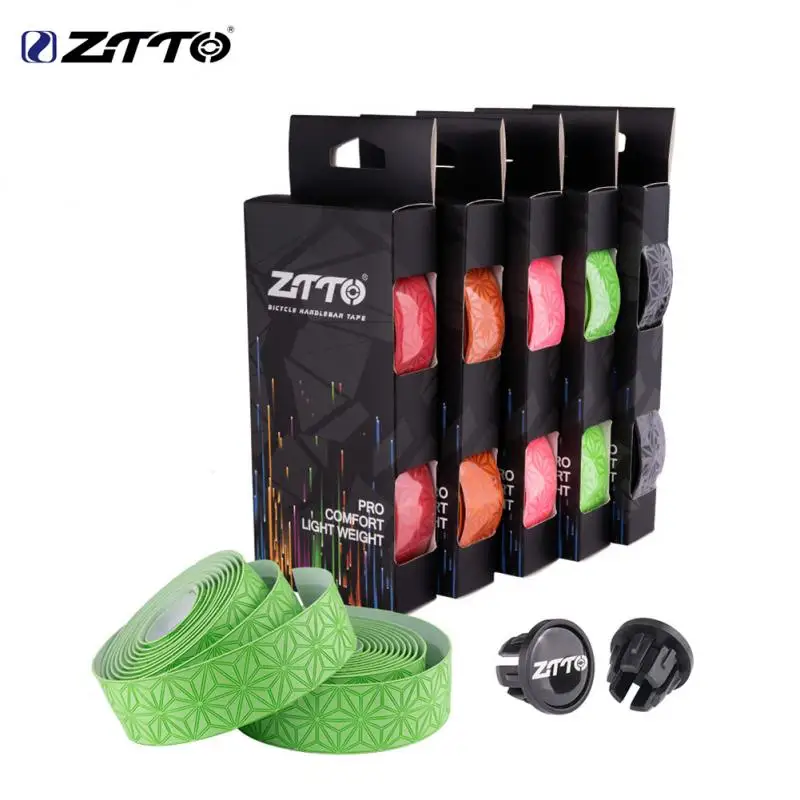 

ZTTO Bike Handlebar Tape PU EVA Anti-Slip Road Cycling Bicycle Bar Tape Straps Sweat-absorbent Wrap Handlebars Bike Accessories