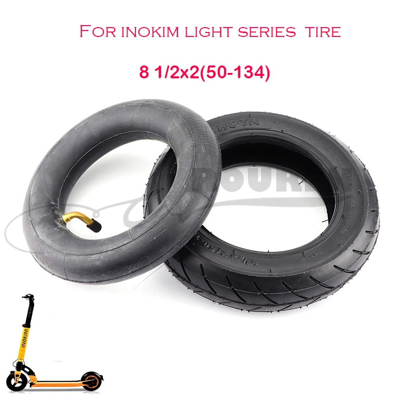 

8.5inch 8 1/2x2(50-134) Tire for INOKIM Light Electric Scooter Front and Rear Tyre 8.5x2 Inner Outer Tube