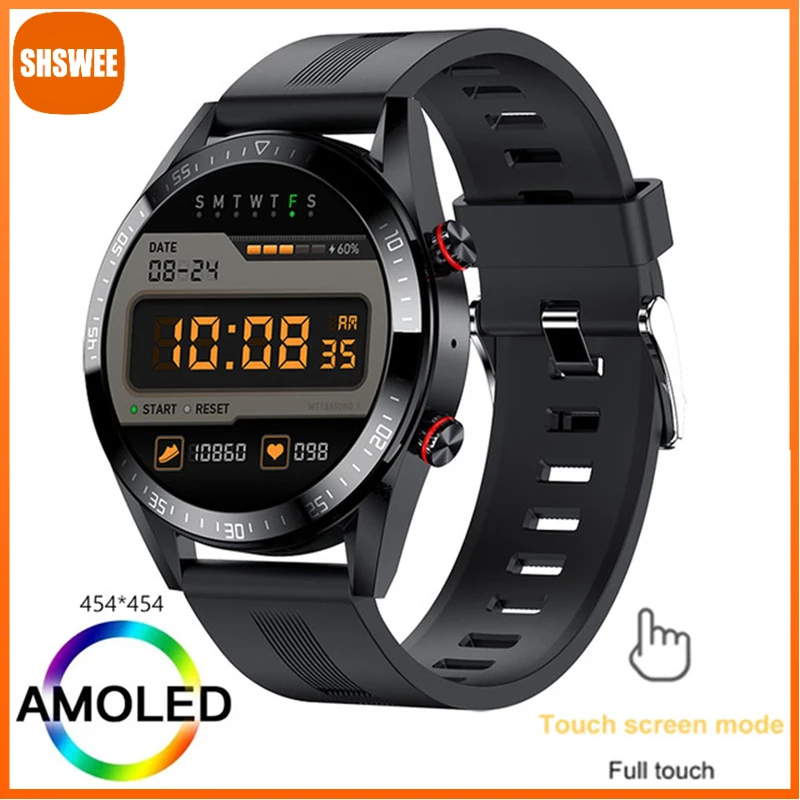 

Smart Watch Men Bluetooth Call Alarm Clock Information Reminder Always Display The Time Smartwatch Ladies for Xiaomi Huawei