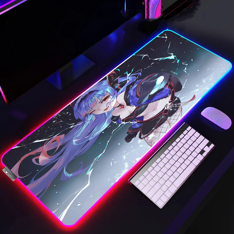 

Игровой коврик для мыши Epic Seven Rgb, аксессуары для ПК, кабинета, раздвижные коврики для мыши Xxl