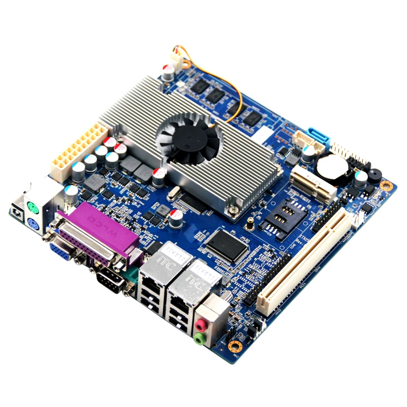 

Dual core mini itx D2550 Onboard 2GB, 6COM ,2LAN mini itx Motherboards