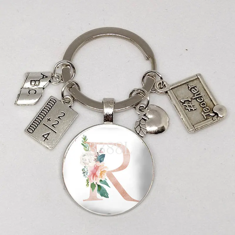 Популярные ювелирные изделия купол стеклянный металлический брелок 26 дюймов