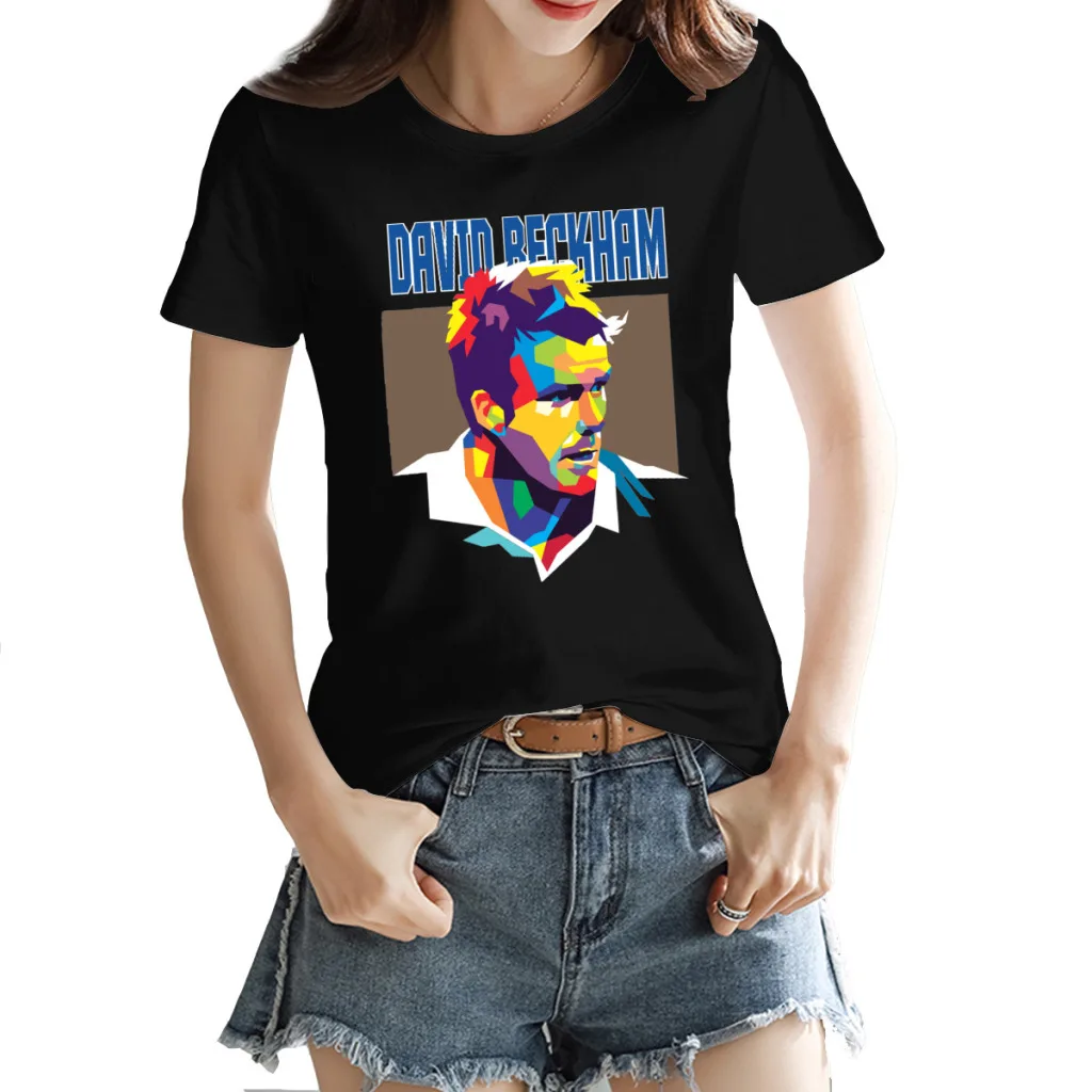 

Tshirt England 4 Davids and Beckhams Soccer Football Gift Cute Home Sport Title High quality USA Size