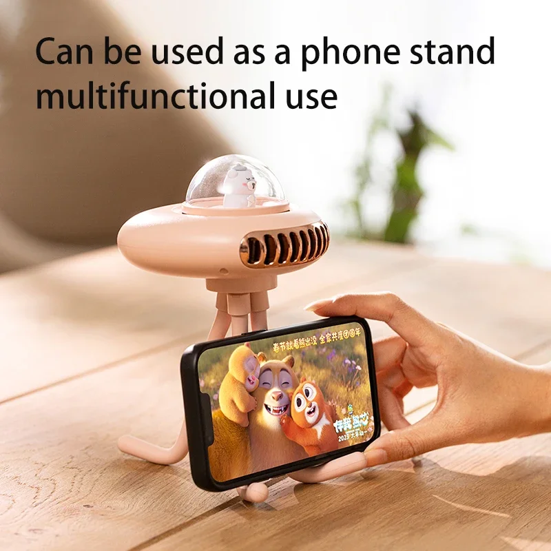 Веер для прогулочной коляски портативная складная беговая дорожка с клипсой 4