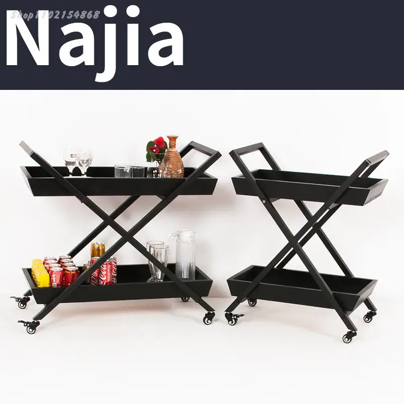 Мобильная тележка для обеда рекламы напитков чая дома кухни отеля ресторана