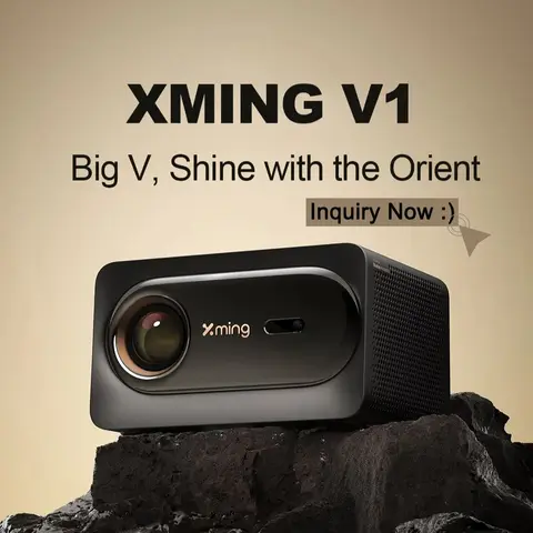 Проектор Formovie Xming V1, портативный мини-проектор, проектор 800 CVIA Lumens 1080P