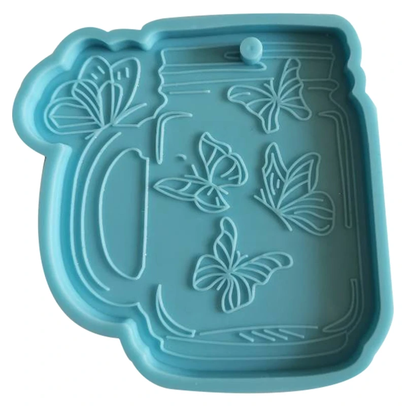 

Блестящие глянцевые силиконовые формы, зеркальная форма для брелока, «сделай сам», подвеска для брелока, украшения из эпоксидной смолы, нов...