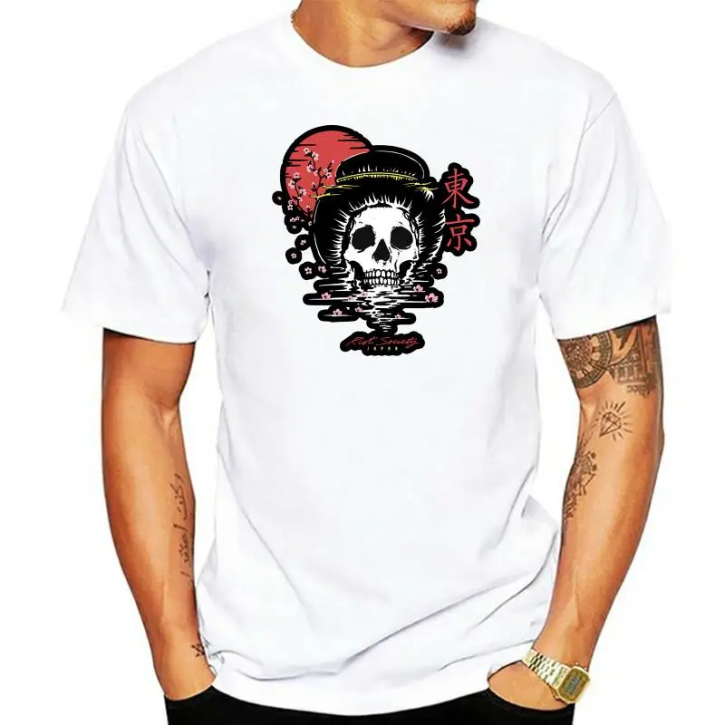 

Riot Society Geisha Drowning Mens T-Shirt Present casual tee shirt
