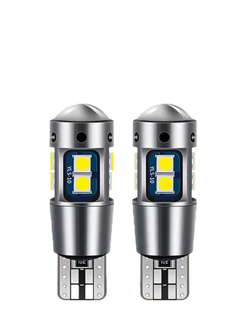 

2x W5W T10 LED CANBUS Без Ошибок 5W5 12V 10W 950Lm Суперяркая Внутренняя Автомобильная Лампа 194 3030 SMD Белая, Желтая, Красная