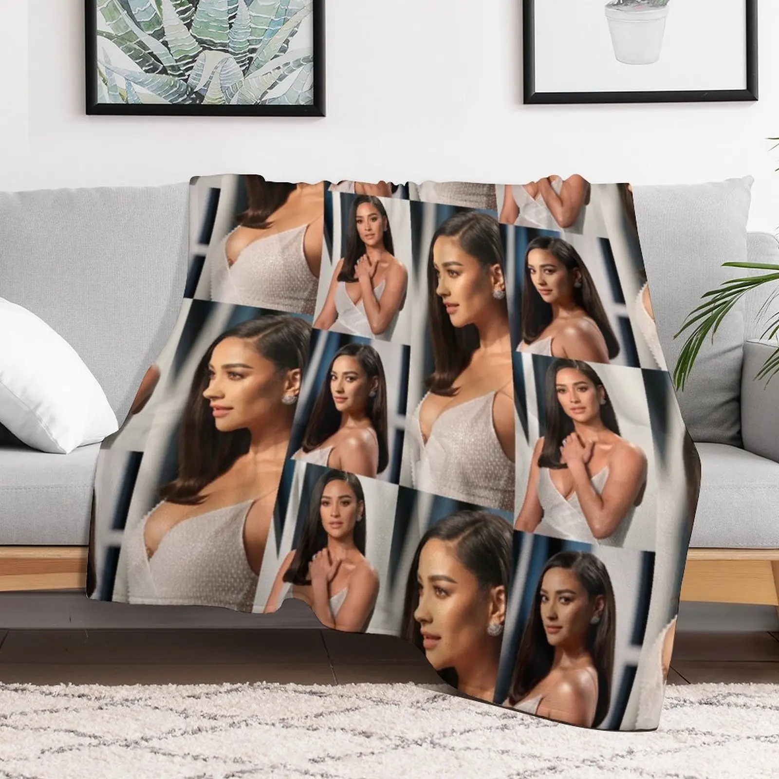 Одеяло Shay Mitchell туристическое пляжное аниме мягкие плюшевые плед-одеяла