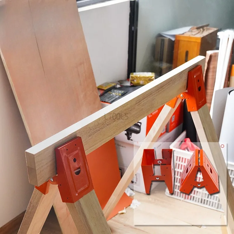 Деревообрабатывающая пила зажим для лошади верстак мобильный кронштейн