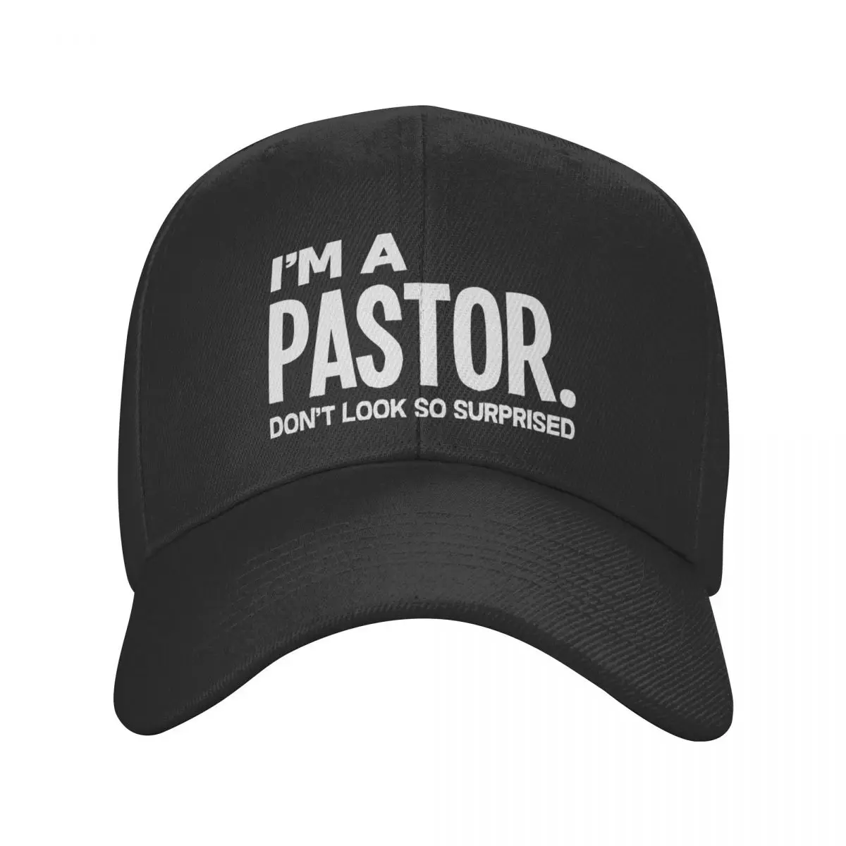 

Minister Clergy Pastor Reverend Preacher Gifts Casquette, Polyester Cap Retro Cute Wind Hat Wicking Gift Nice Gift