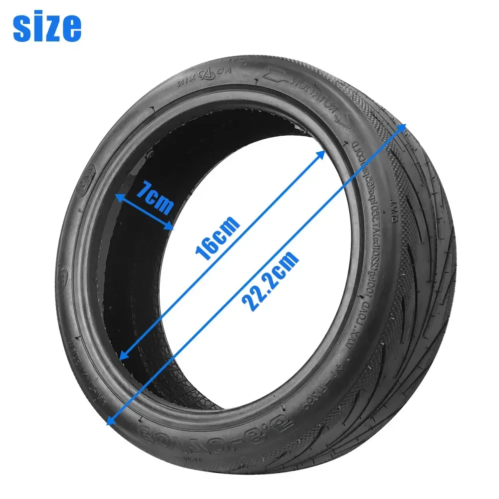 10-дюймовая резиновая шина 60/70-6 5 бескамерная для Ninebot MAX G30 KickScooter переднее/заднее