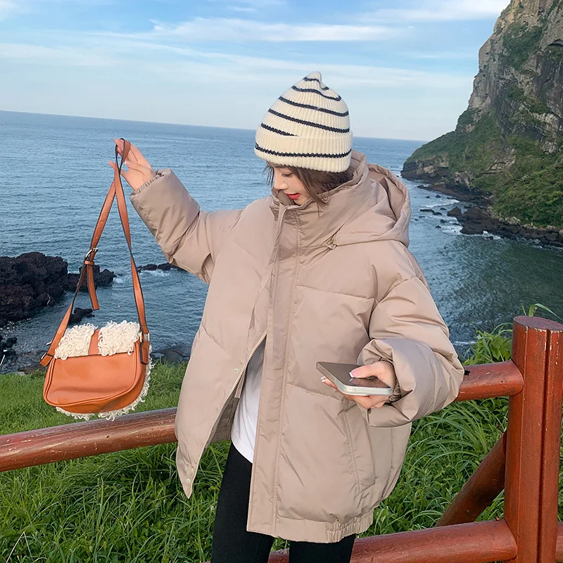 Рисунок 6 - Зимняя новая свободная тонкая пуховая куртка