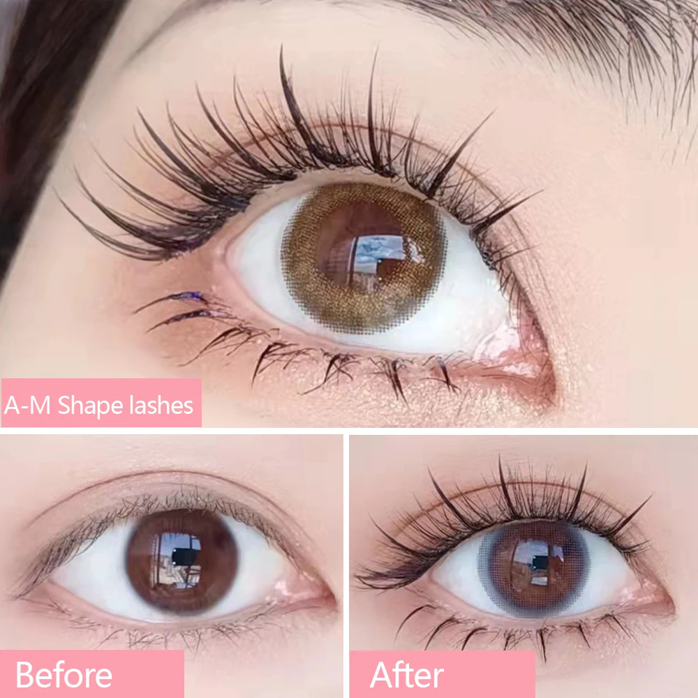 

Professionals Eyelash Extension Silk Lash Extension individual Lashes Soft Russian Volume Eyelashes Natural Faux Cils