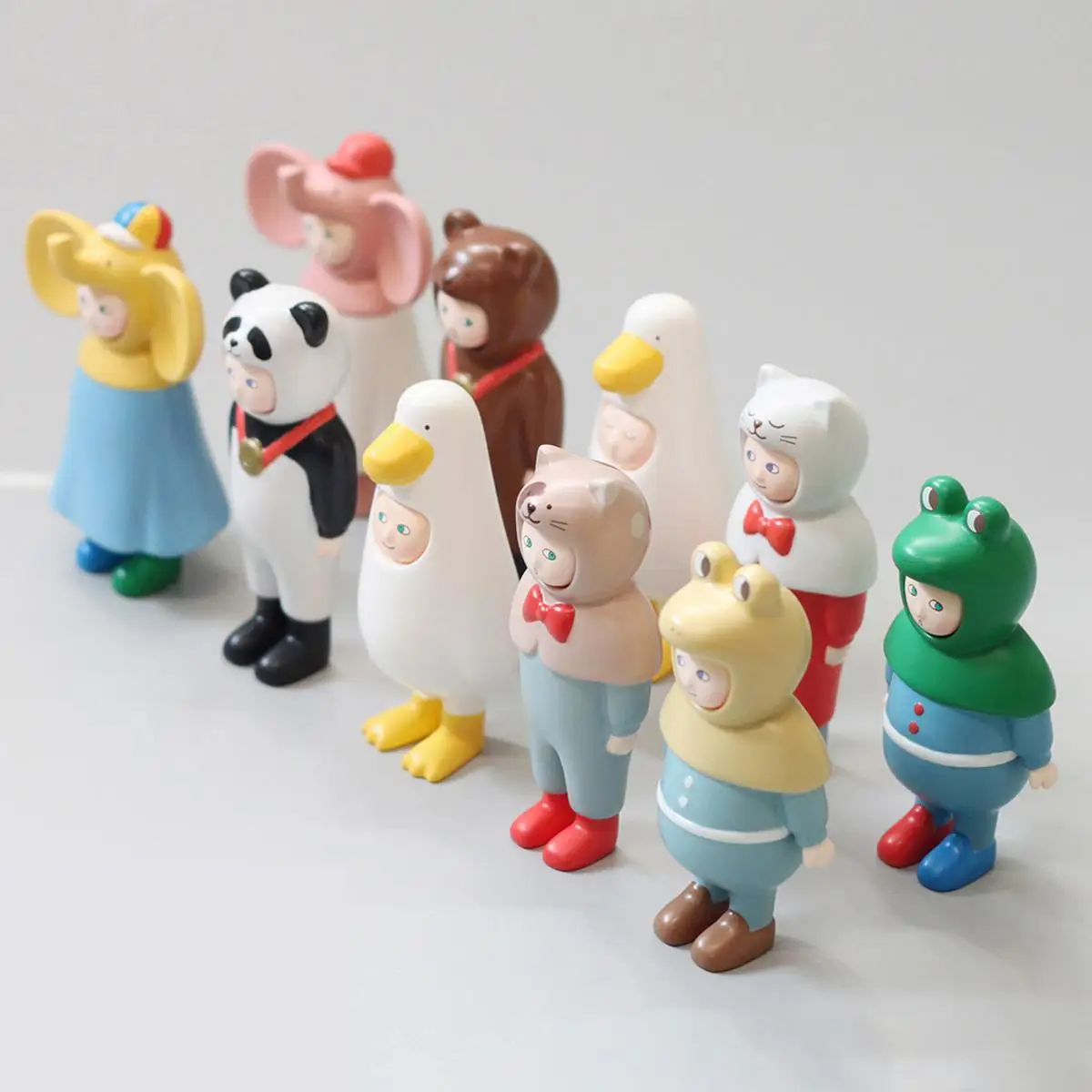 

Оригинальная цирковая группа 8 см для мальчиков, модель для театра, милая игрушка панда, декоративная фигурка, подарок