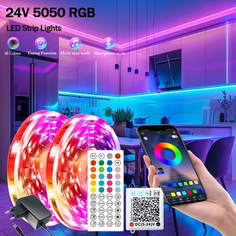 

RGB Светодиодная лента GBKOF 24В 10м/20м/30м/40м