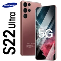 2022 new s22 ultra smartphone 7 3 inch 16gb1tb 6800mah 5g network unlock cell phone mobile phones global version