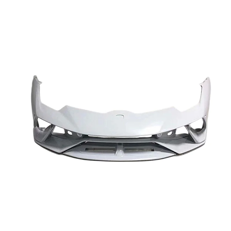 

Fit Lamborghini Huracan LP580 LP610 retrofit with upgraded performante style semi-carbon fiber front bumper front bracketing