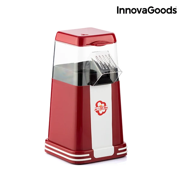 InnovaGoods машина для приготовления попкорна горячим воздухом 1200 Вт красная | Бытовая
