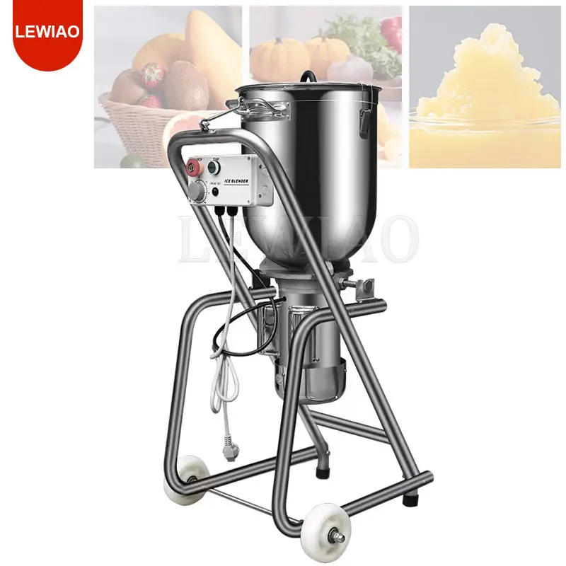 Machine Commercial Snow Cone Chopper Home Slush Crusher Blender