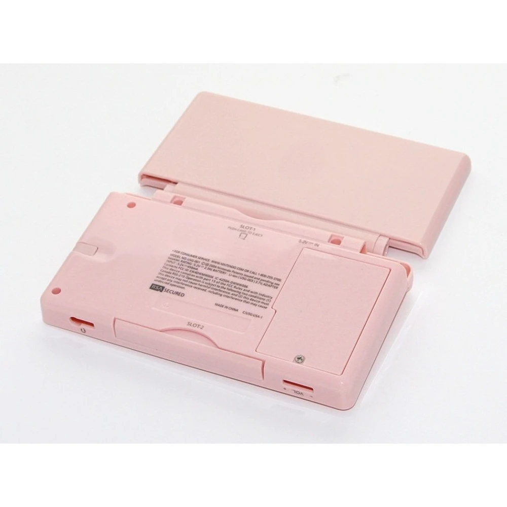 Фото Прозрачный полный корпус для замены Nintendo NDS Lite/NDSL, полный комплект с кнопками и винтами, ремонтный набор №4