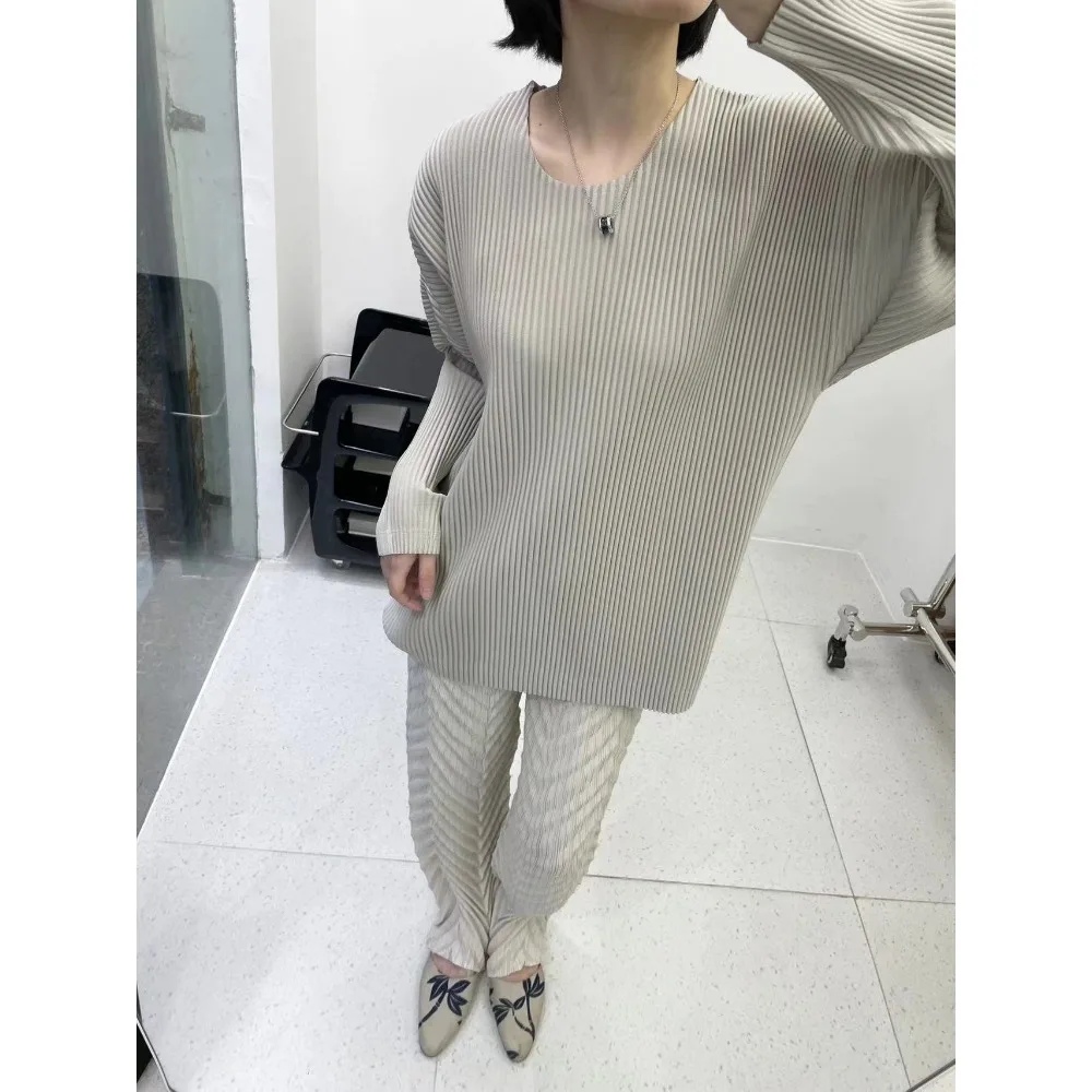 

Рубашка женская плиссированная с длинным рукавом, в Корейском стиле