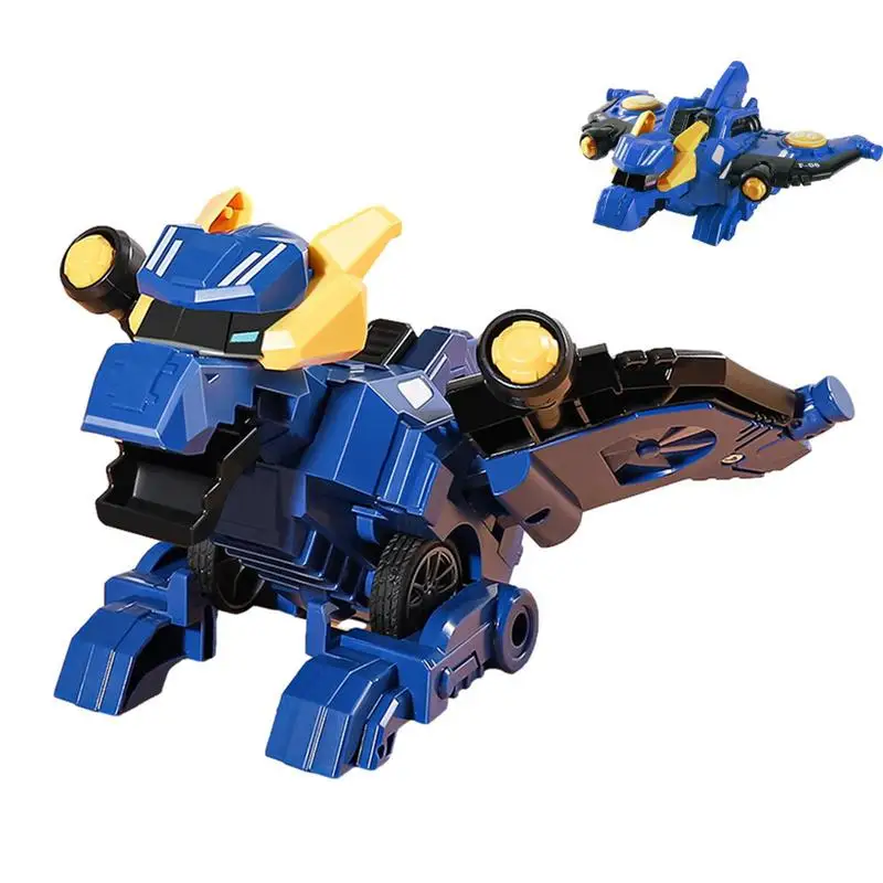

2 In 1 Deformation Car Toys Automatic Transform Robot Mode Automatic Dino Dinosaur Transformation Toy Car For Kids 3 Years Old