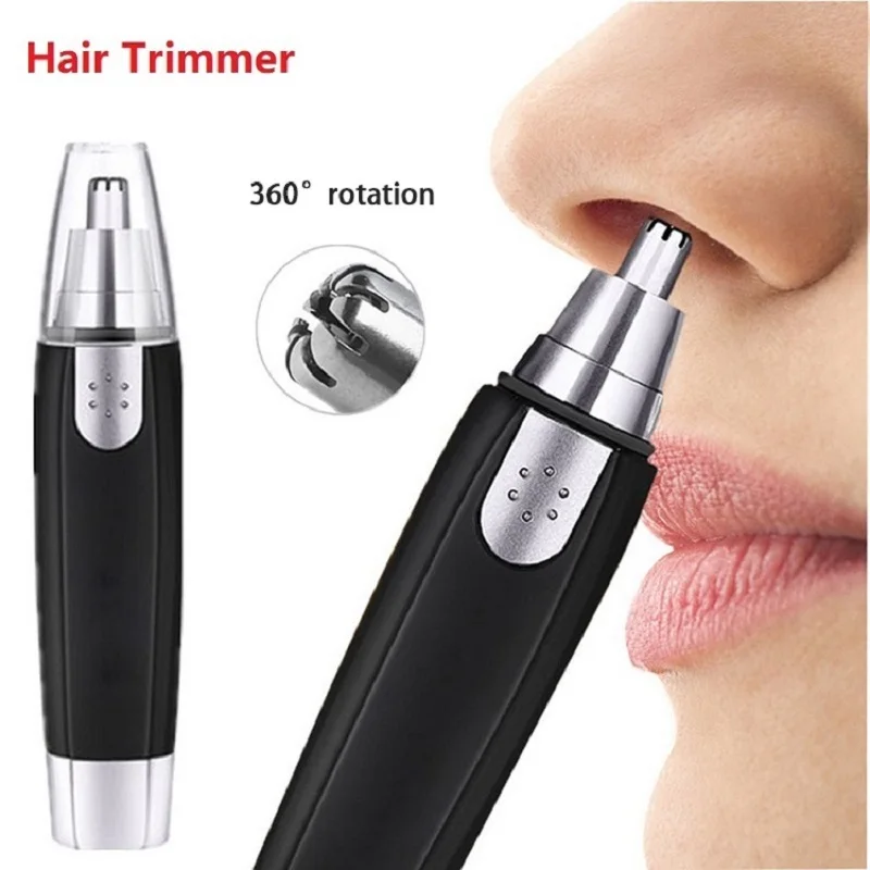 Electric Nose Hair Trimmer Implement Shaver Clipper Men Wome