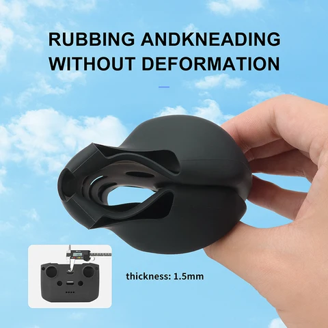 Силиконовый чехол для контроллера, защитный чехол, устойчивый к падениям, устойчивый к царапинам защитный чехол для пульта дистанционного управления DJI RC-NC-N1/N2/N3