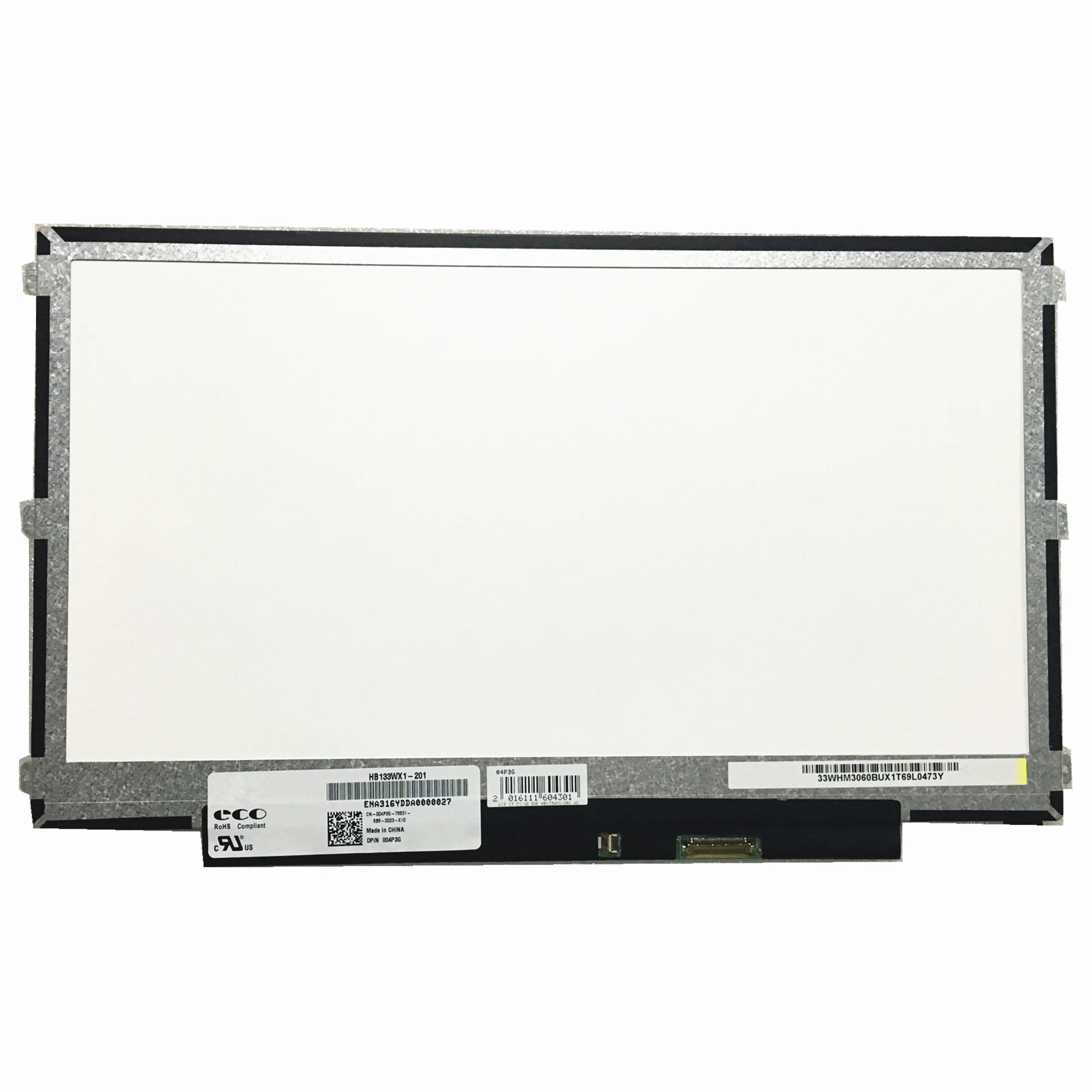 Free shipping HB133WX1-201 13.3'' Laptop LCD Screen 1366*768 EDP 30pins